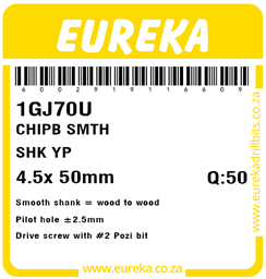 1GJ70 - Chipboard Screw -1GJ70_Label_T